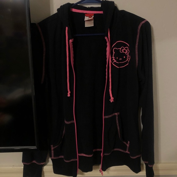 Hello Kitty Sweaters - Hello kitty y2k hoodie / zip up